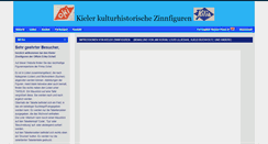 Desktop Screenshot of kieler-zinnfiguren.de